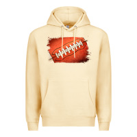 Pina Colada Football Brushstroke Premium Hoodie - RanaPortraitStore