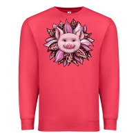 Cardinal sunflower leopard Premium Sweatshirt - JahusDesignShop