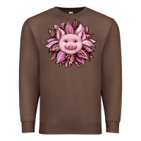 Chestnut sunflower leopard Premium Sweatshirt - JahusDesignShop