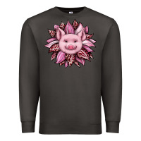 Smoke sunflower leopard Premium Sweatshirt - JahusDesignShop