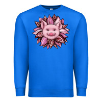 True Royal sunflower leopard Premium Sweatshirt - JahusDesignShop