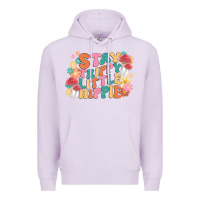 Lilac stay trippy little hippie Premium Hoodie - MaliasSmallBusiness