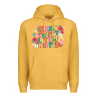 Mustard stay trippy little hippie Premium Hoodie - MaliasSmallBusiness