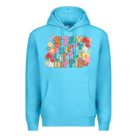 Ocean Blue stay trippy little hippie Premium Hoodie - MaliasSmallBusiness