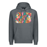 Rock stay trippy little hippie Premium Hoodie - MaliasSmallBusiness