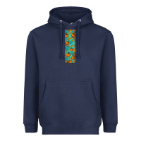 Navy autumn Heavyweight Hoodie - BundleAndBundleShop