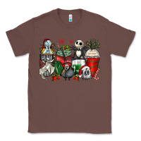 Chestnut Christmas cartoon characters coffee cups Classic Tee - Zillion Design Studio
