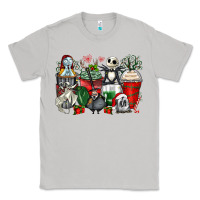 Moon Dust Christmas cartoon characters coffee cups Classic Tee - Zillion Design Studio