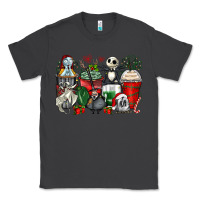 Smoke Christmas cartoon characters coffee cups Classic Tee - Zillion Design Studio