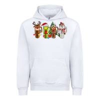 White obsessive cup disorder christmas Urban Hoodie - MaliasSmallBusiness