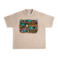 Western Background Urban Heavy Tee | Teevron