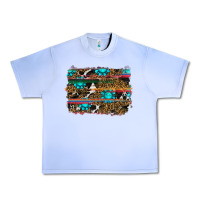 Grape Ice western background Urban Heavy Tee - RanaPortraitStore