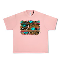 Salmon western background Urban Heavy Tee - RanaPortraitStore