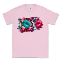 Bubblegum Pink Western Xoxo Classic Tee - FaDigitalArtStudio