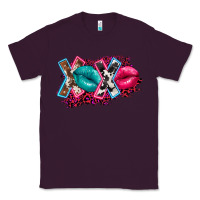 Plum Western Xoxo Classic Tee - FaDigitalArtStudio