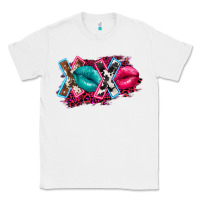 White Western Xoxo Classic Tee - FaDigitalArtStudio