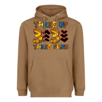 Toasted Coconut three up three down softball Heavyweight Hoodie - AdoDesignShop