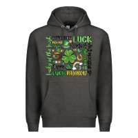 Charcoal Heather st. patricks day Premium Hoodie - MaliasSmallBusiness