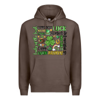Coffee st. patricks day Premium Hoodie - MaliasSmallBusiness