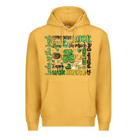 Mustard st. patricks day Premium Hoodie - MaliasSmallBusiness