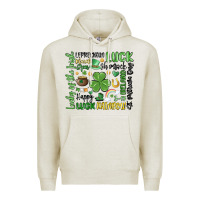 Oatmeal Heather st. patricks day Premium Hoodie - MaliasSmallBusiness