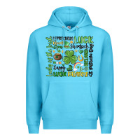 Ocean Blue st. patricks day Premium Hoodie - MaliasSmallBusiness
