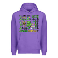 Purple st. patricks day Premium Hoodie - MaliasSmallBusiness