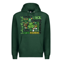 Sports Green st. patricks day Premium Hoodie - MaliasSmallBusiness