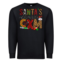 Black santa's favorite cxm Premium Sweatshirt - Jasminsmagicworld