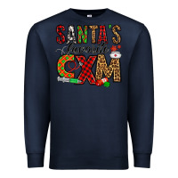 Navy santa's favorite cxm Premium Sweatshirt - Jasminsmagicworld