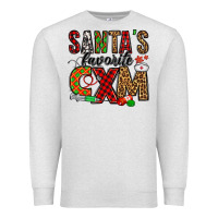 Oatmeal Heather santa's favorite cxm Premium Sweatshirt - Jasminsmagicworld