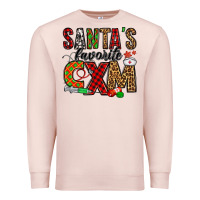 Pale Pink santa's favorite cxm Premium Sweatshirt - Jasminsmagicworld