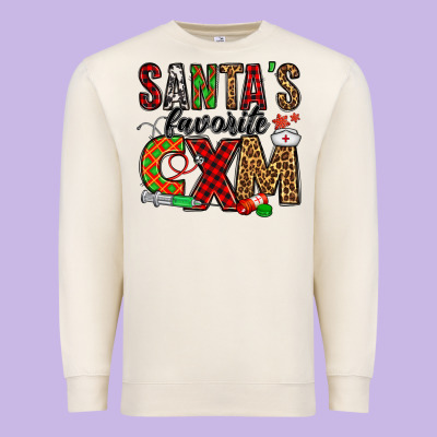 Santa's Favorite Cxm Premium Sweatshirt Designed By Jasminsmagicworld