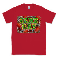 Red christmas game day Classic Tee - RanaPortraitStore