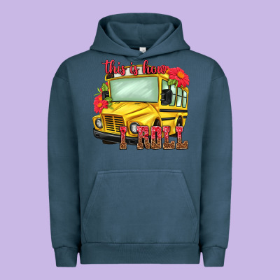 This Is How I Roll Urban Hoodie Designed By Nancycooperartshop