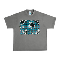 Tornado winter plaid cowhide pattern background Urban Heavy Tee - RanaPortraitStore