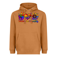 Peace Love Equality Heavyweight Hoodie | Teevron