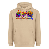 Mushroom peace love equality Heavyweight Hoodie - JahusDesignShop