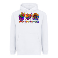 White peace love equality Heavyweight Hoodie - JahusDesignShop