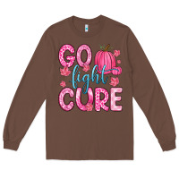 Chestnut go fight cure Long Sleeve Tee - Zillion Design Studio