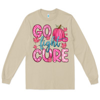 Go Fight Cure Long Sleeve Tee | Teevron