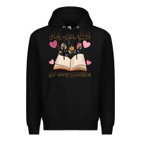 Black she's got a book for every situation Premium Hoodie - MaliasSmallBusiness