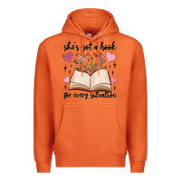 Carrot she's got a book for every situation Premium Hoodie - MaliasSmallBusiness