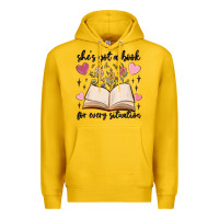 Lemon she's got a book for every situation Premium Hoodie - MaliasSmallBusiness