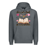 Rock she's got a book for every situation Premium Hoodie - MaliasSmallBusiness