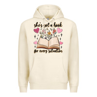 Tofu she's got a book for every situation Premium Hoodie - MaliasSmallBusiness
