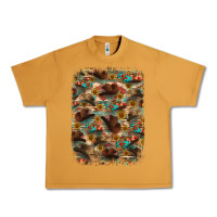 Peanut Butter western  background Urban Heavy Tee - RanaPortraitStore