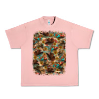 Salmon western  background Urban Heavy Tee - RanaPortraitStore