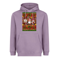 Lavender christmas gnomes Heavyweight Hoodie - Artiststas