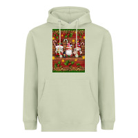 Matcha christmas gnomes Heavyweight Hoodie - Artiststas